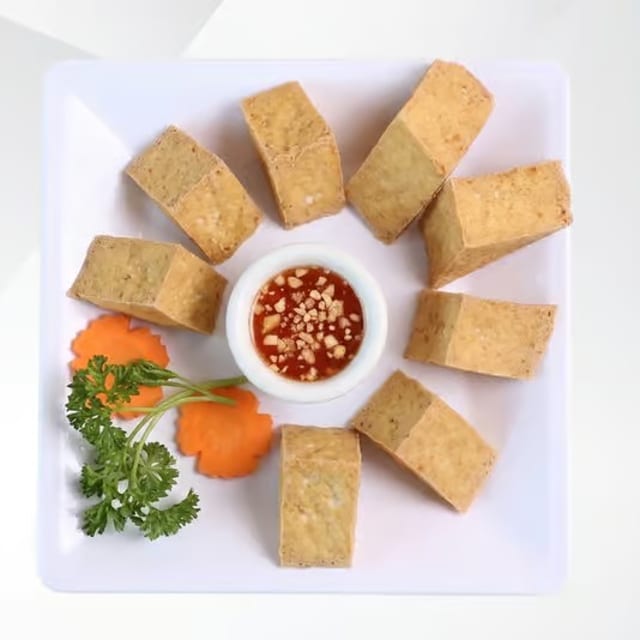 Crispy Fried Tofu.