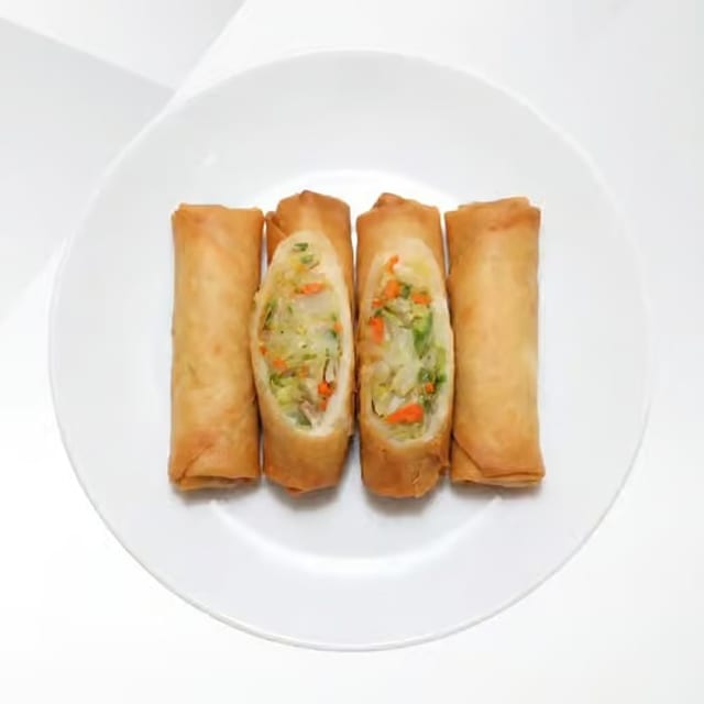 Veggie Spring Rolls (Vegan).