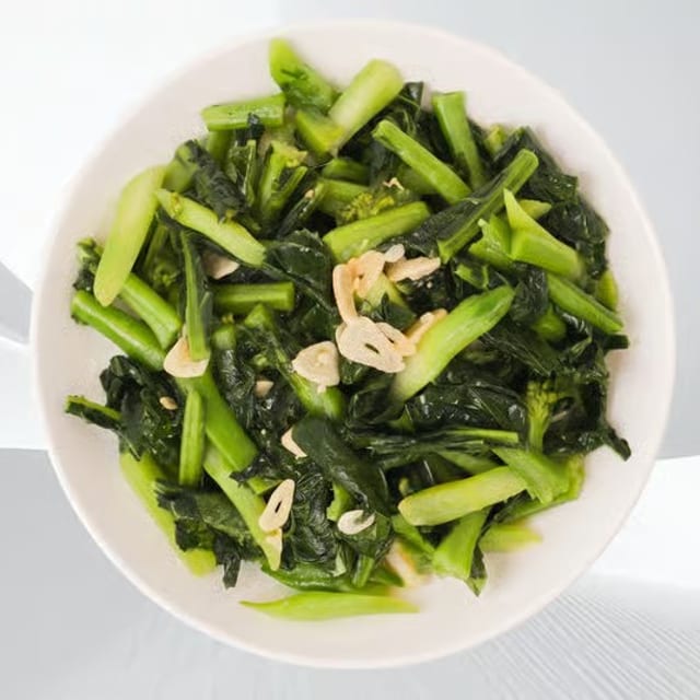Chinese Broccoli with Oyster Sauce.