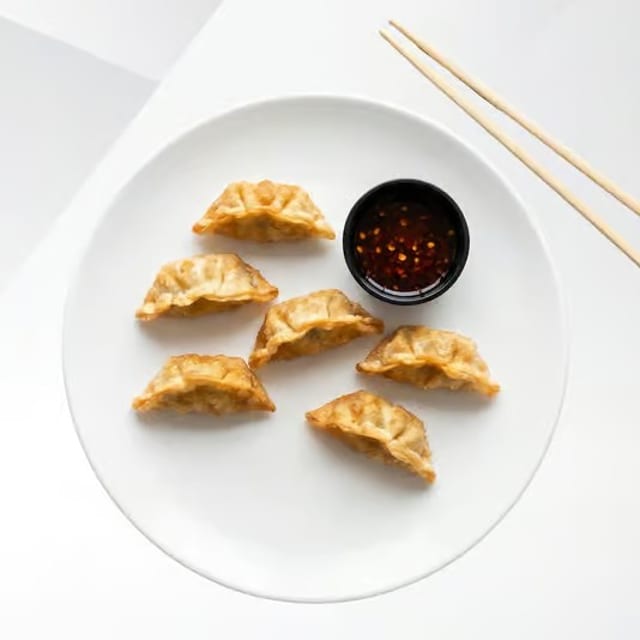 Chicken Gyoza.